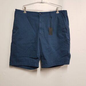 Bonobos Shorts Mens XL Teal Chino Elastic Waist 9" Inseam New with Tag BSR00514N